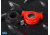 Strike Industries SI-Shock Buffer For Glock, Black/Red SI-GSB