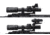 Strike Industries Strike ASM Ring Cap Multi-Optic Mount System, Black, SI-STRIKE-ASM-OM