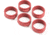 Strike Industries Bang Band Mini, 5 Pack, Red, One Size, SI-BANGBAND-34MM-RED