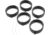 Strike Industries Tactical Rubber Bang Band, Black, 5-pack, SI-BANGBAND