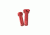 Strike Industries Ultra Light Pivot Takedown Pins, Red, SI-AR-UL-EPTP-RED