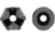 Strike Industries XLogic AR Widow 3 Prong Flash Hider, 5.56mm NATO, .223 Remington , 1/2x28, Black, SI-AR-WIDOW-FH-223/5.56