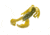 Strike King Baby Luau Craw, Blue Craw, 3in, RGBLCRW-108