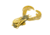 Strike King Baby Luau Craw, Green Pumpkin, 3in, RGBLCRW-46