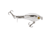 Strike King Bitsy Chickin Hardbait, 2.5in, 1/4oz, Carolina Chrome, 12-36269