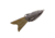 Strike King Bitsy Pad Swimbait, Green Pumpkin Gill, 1/4oz, BPAD-46A