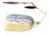 Strike King Burner Spinnerbait, Sexy Shad, 1/4oz, 1 Pack, BURN14-590GS
