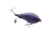 Strike King Clickin Chickin Hardbait, 4in, 1.4oz, Purple Demon, 12-36377