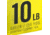 Strike King Contra Braid Fishing Line, 10lb Test, 150-Yards, Green, LPB150-10G