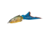 Strike King Hack Attack Pad Perch Bait, Pumpkinseed, 6in / 1/2oz, HAPP-623
