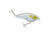 Strike King Hardliner 35 Crankbait, 2.5in, 5/16oz, Clearwater Minnow, 12-36300