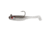 Strike King Homing Minnow Softbait, 3 pack, 2.5in, 1/8oz, Ghost Shad, 12-36113