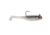 Strike King Homing Minnow Softbait, 3 pack, 2.5in, 1/4oz, Ghost Shad, 12-36123