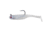 Strike King Homing Minnow Softbait, 3 pack, 2.5in, 1/4oz, Pearl, 12-36122