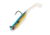 Strike King Homing Minnow Softbait, 3 pack, 2.5in, 1/4oz, Sexy Shad, 12-36128