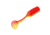 Strike King Mr. Crappie Teen-Zee Slabalicious Swimbait, Red Chartreuse, 5/8in, MRCTZSLC-187