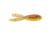 Strike King Mr. Crappie Teen-Zee Tails Swimbait, Pumpkin with Chartreuse Tail, 5/8in, MRCTZTL-48