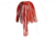Strike King Perfect Skirt with Magic Tails, Red Crawfish, 4in, 2 Pack, PFT32-212