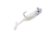 Strike King Pinger Minnow Softbait, 3 pack, 2.5in, 1/4oz, Pearl, 12-36152