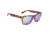 Strike King Plus Cash Sunglasses, Matte Tortoiseshell Frame/ Multi Layer Green Mirro, SG-SKP415