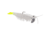 Strike King Pre-Rigged Tidal Shrimp 1/4oz, Pearl Chartreuse Tail, 2.75in, PRSSW275-492