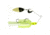 Strike King Premier Plus Spinnerbait Fishing Lure, Super Chartreuse, 3/8oz, PPL38CW-201SG, PPL38CW-201SG