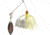 Strike King Promo Spinnerbait, Chartreuse &amp; White, 3/8oz, 1 Pack, MAPRO38CW-3