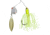 Strike King Promo Spinnerbait Colorado/Willow, Chartreuse, 1/8 oz, 1 Pack, MAPRO18CW-1