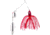 Strike King Promo Spinnerbait, Red, 3/8oz, 1 Pack, MAPRO38CW-69