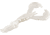 Strike King Rage Luau Craw Fishing Lure, Skirted Soft Plastic Grub, Craw Imitation, High Claws and Skirt, Patented Rage Flange, 4in, 7-Pack, Pearl, RGLCRW-84