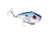 Strike King Red Eyed Shad Tungsten 2-Tap, Lipless Crankbait Fishing Lure, Chrome Blue, 1/2oz, REYESDTT12-409, REYESDTT12-409