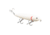 Strike King Saltwater Mega Dawg Topwater Baits, Bone, 2oz, HCMDSW-665