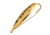 Strike King Saltwater Weedless Spoon, Gold Pogy, 3in, SWLS-744