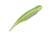 Strike King Spotlight Shim-E Minnow Softbait, 6 pack, 3in, Chartreuse Shad, 12-36020
