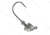 Strike King Squadron Swimbait Head, Jig Head Fishing Lure, Unpainted, 1/2oz, 3-Pack, SSH12-U, SSH12-U
