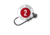 Strike King Spotlight Hybrid Tungsten Ballhead Jig