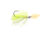 Strike King Thunder Cricket Gold Fishing Lure, Vibrating Swim Jig, Chartreuse White, 1/2oz, TCGVSJ12-3, TCGVSJ12-3
