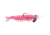 Strike King Tidal Shrimp Fishing Lure, Pre-rigged Soft Plastic Shrimp Bait, Durable Mesh Tail, 2/0 Single Hook, 3 1/2in, 1/4oz, Flamingo Swirl, PRSSW3-346