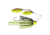 Strike King Tour Grade Painted Blade Spinnerbait, Bass Fishing Lure, Chartreuse Belly Craw, 1/2oz, TGSB12WW-562P, TGSB12WW-562P