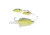 Strike King Tour Grade Painted Blade Spinnerbait, Bass Fishing Lure, Chartreuse Sexy Shad, 1/2oz, TGSB12WW-538P, TGSB12WW-538P
