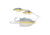 Strike King Tour Grade Painted Blade Spinnerbait, Bass Fishing Lure, Sexy Shad, 1/2oz, TGSB12WW-590P, TGSB12WW-590P