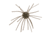 Strike King Tumbleweed Salted Softbait, 4 pack, 3in, Blue Craw, 12-36260