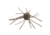 Strike King Tumbleweed Salted Softbait, 4 pack, 3in, Blue Craw, 12-36260