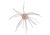 Strike King Tumbleweed Salted Softbait, 4 pack, 3in, White Sauce, 12-36254