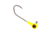Strike King XL Stiletto Head Jig, 1/16oz, 1.5in, Chartreuse, 12-19100