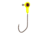 Strike King XL Stiletto Head Jig, 1/16oz, 1.5in, Chartreuse, 12-19100