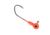 Strike King XL Stiletto Head Jig, 1/16oz, 1.5in, Flo Red, 12-19103