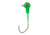 Strike King XL Stiletto Head Jig, 1/16oz, 1.5in, Limetreuse, 12-19104
