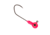 Strike King XL Stiletto Head Jig, 1/16oz, 1.5in, Pink, 12-19105