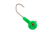 Strike King XL Stiletto Head Jig, 1/4oz, 1.5in, Limetreuse, 12-19122
